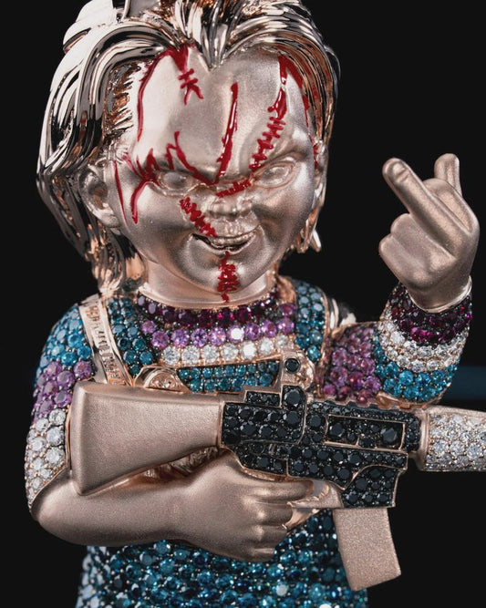 Iced Out Hip Hop Pendant: 925 Silver Moissanite Diamond Custom Charm