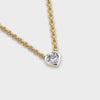 Dreamy Clustered Diamond Pendant (With Chain)