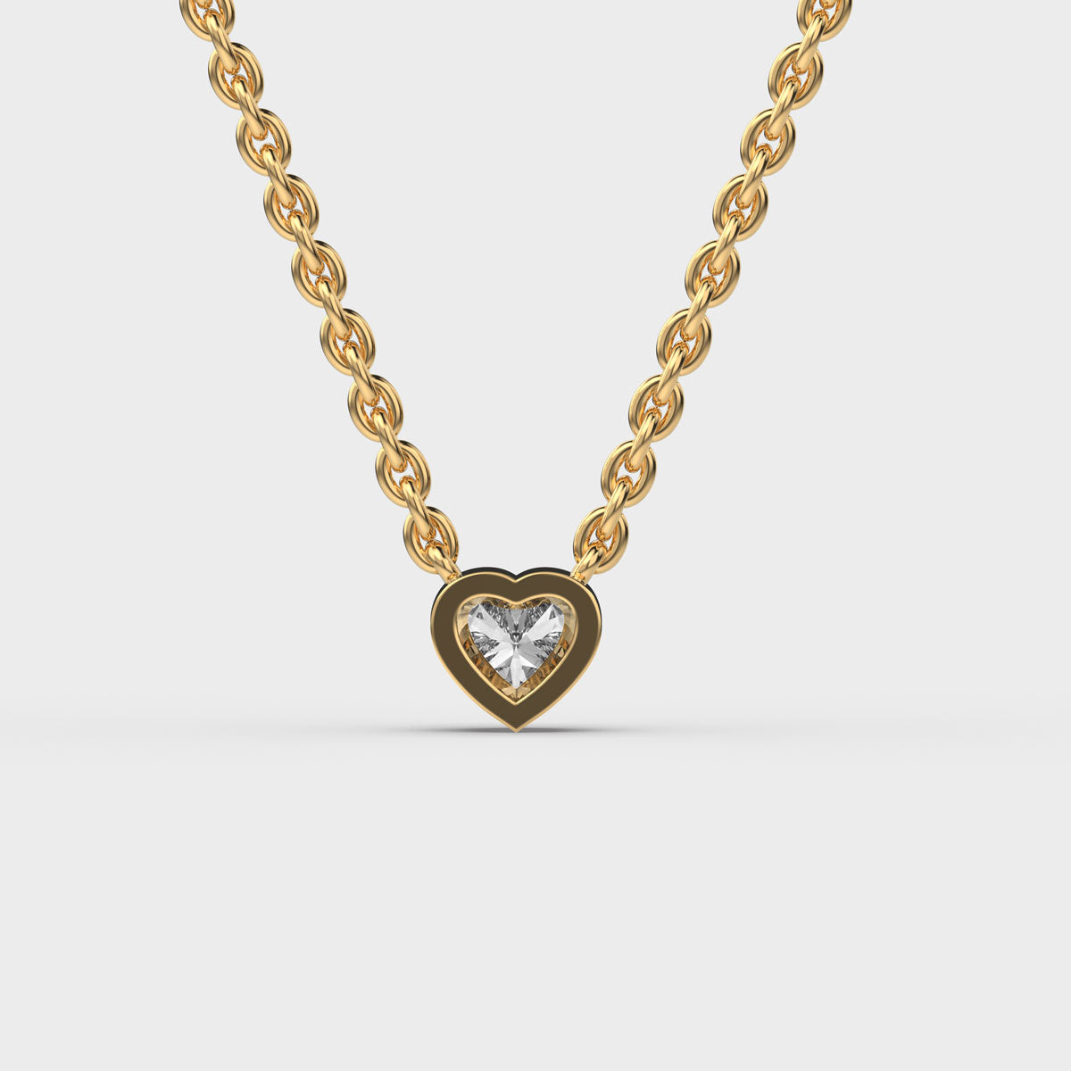 dreamy clustered diamond pendant (with chain)