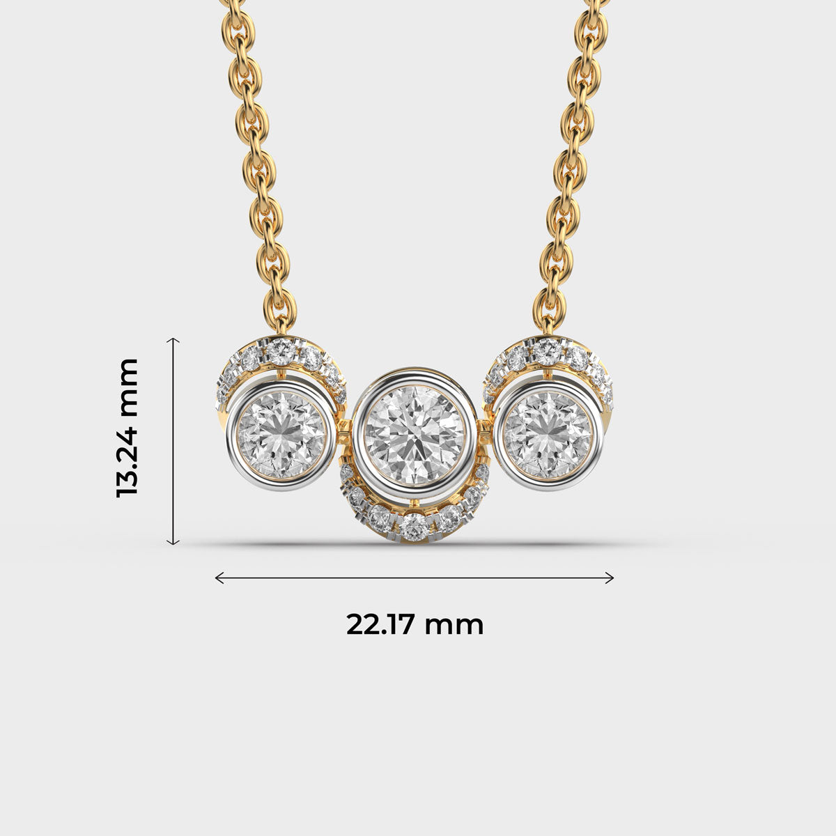 Heaven of Stars Diamond Necklace