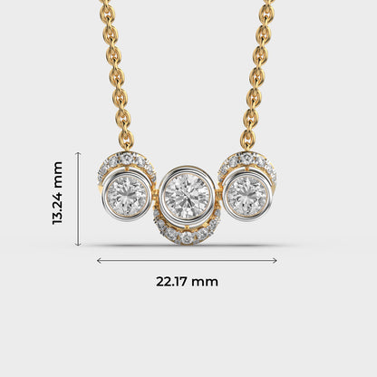Heaven of Stars Diamond Necklace