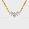 Snowflake Queen Diamond Pendant (With Chain)