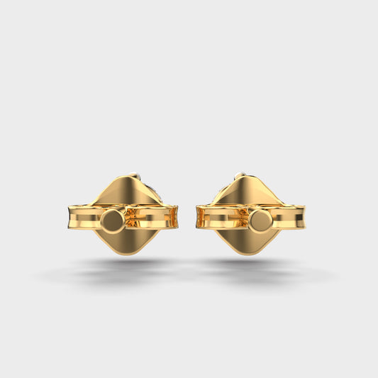 Signature Solitaire Diamond Stud Earrings