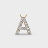 Adorable Initial ‘A’ Diamond Pendant (Without Chain)