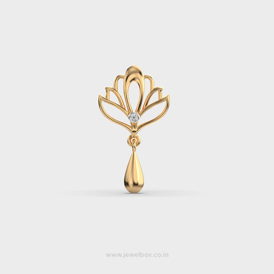 Alma del Lotto Diamond Pendant (Without Chain)