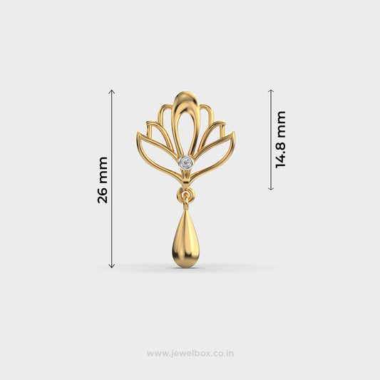 Alma del Lotto Diamond Pendant (Without Chain)