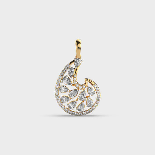Alden Diamond Pendant (Without Chain)