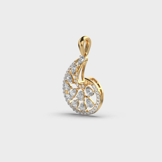 Alden Diamond Pendant (Without Chain)