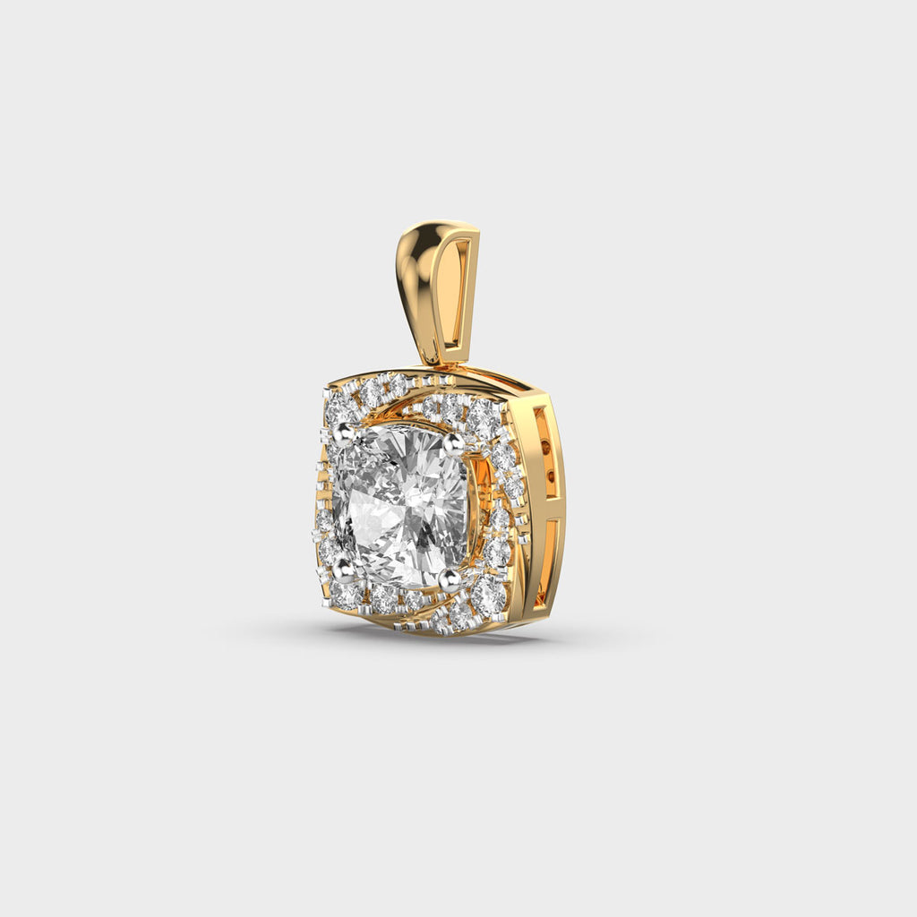 Alice Diamond Pendant (Without Chain)