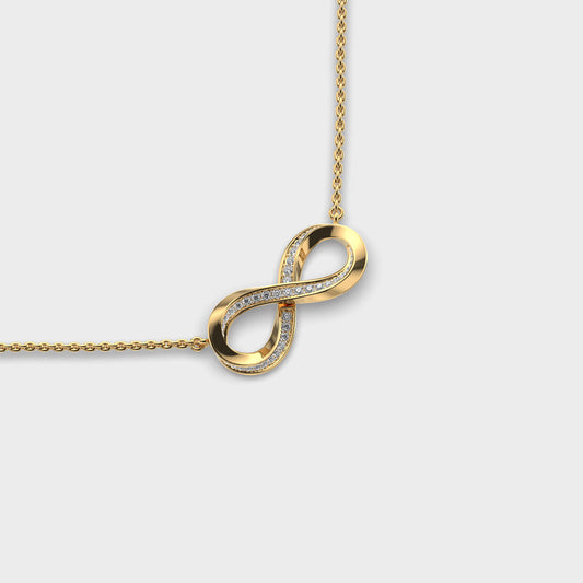 Boundless Spark Love Diamond Pendant (With Chain)