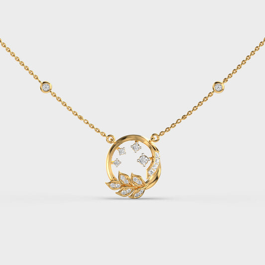 Basket of Blooms Diamond Necklace