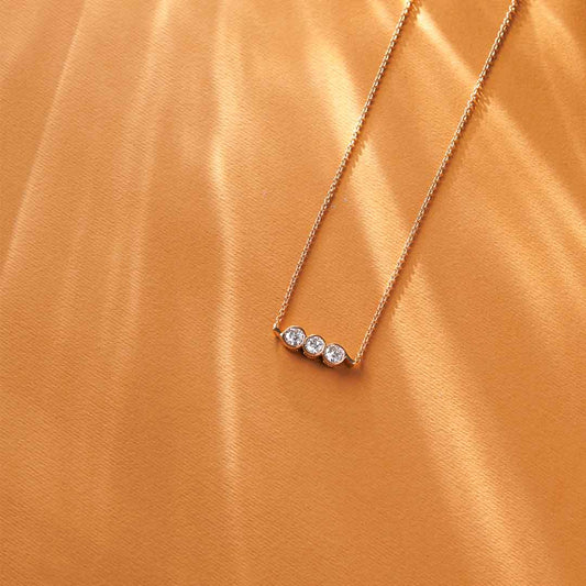 Wheel Of Time Diamond Pendant (With Chain)