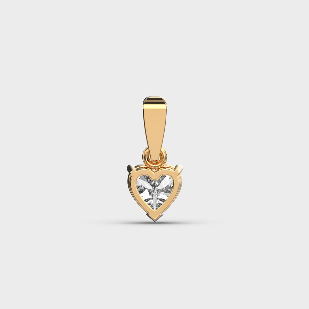 near to my heart diamond pendant (without chain)