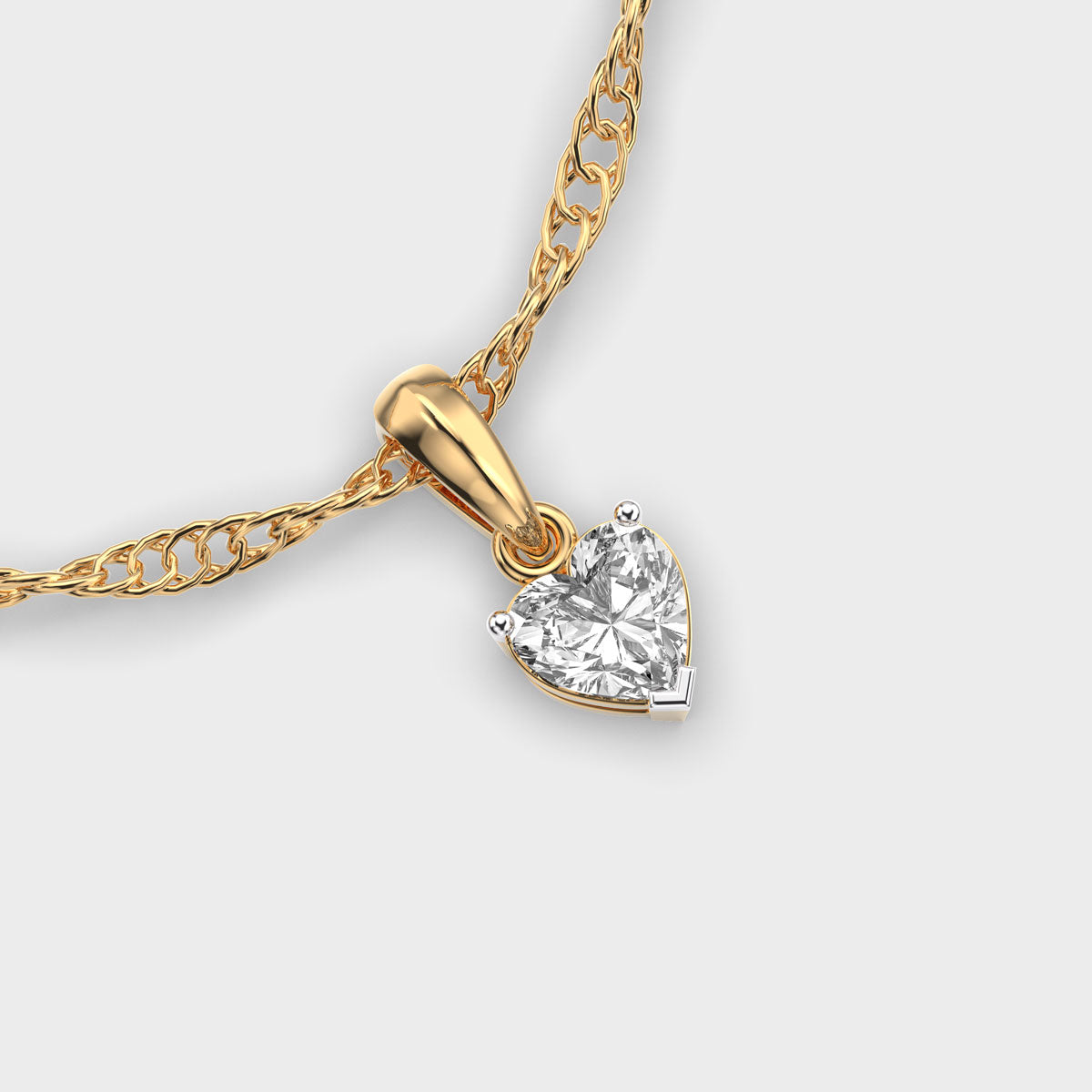 Near To My Heart Diamond Pendant (Without Chain)