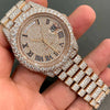 Luxury Full Iced Out Moissanite Diamond Watch for Men