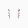 Rose Gold Cascade Diamond Earrings