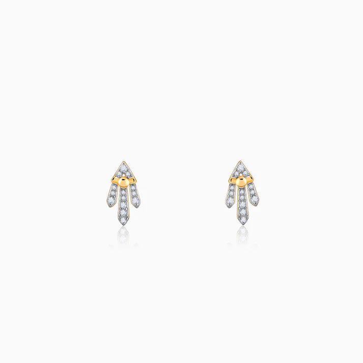 Gold Aspire Diamond Earrings