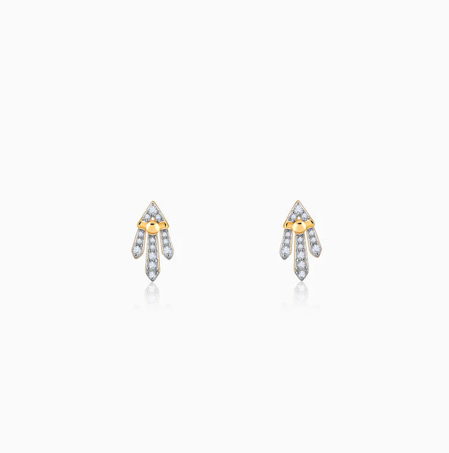 Gold Aspire Diamond Earrings