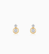 Gold Unravel Diamond Earrings