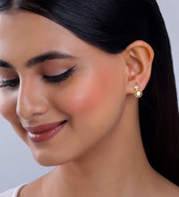 Gold Unravel Diamond Earrings