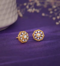 Gold Bloom Buddies Diamond Earrings