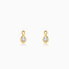 Gold Boundless Solitaire Diamond Studs