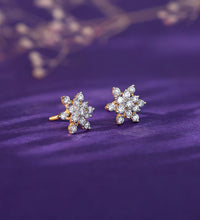 Gold Empress Spark Diamond Earrings