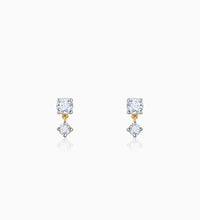 Gold Paseo Diamond Studs