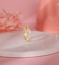 Gold Vesper Diamond Ring