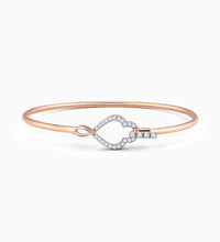 Rose Gold Flamboyant Diamond Bracelet