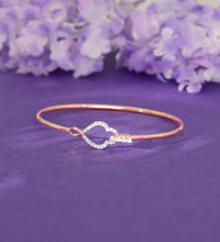 Rose Gold Flamboyant Diamond Bracelet