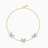 Gold Butterfly Diamond Bracelet