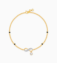 Gold Nitya Diamond Mangalsutra Bracelet