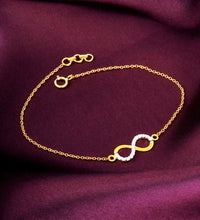 Gold Infinity Magic Diamond Bracelet