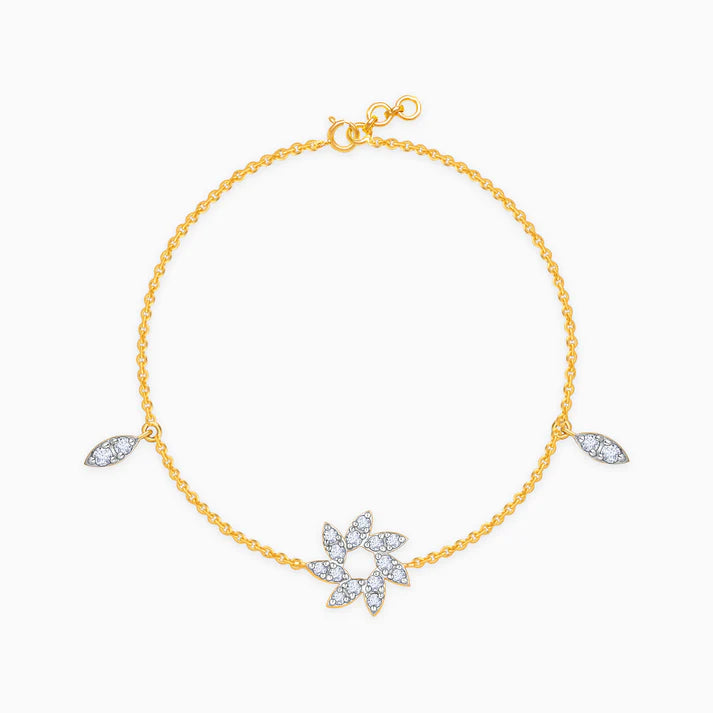 gold belezza diamond bracelet