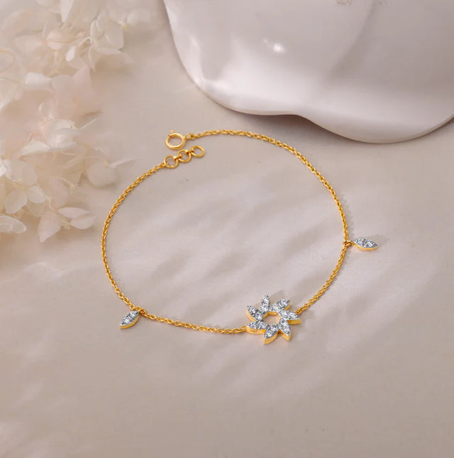 Gold Belezza Diamond Bracelet