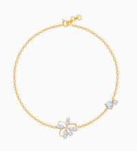 Gold Floral Magic Diamond Bracelet