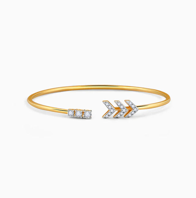 Gold Extraordinary Shine Diamond Bracelet