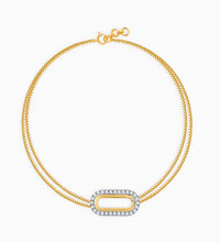 Gold Trendy Sparkle Diamond Bracelet