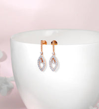 Rose Gold Gleam Diamond Earrings