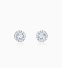 Gold Gorgeous Cluster Diamond Earrings