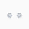Gold Gorgeous Cluster Diamond Earrings