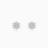 Gold Garden Bloom Diamond Studs