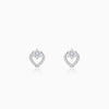 Gold Sweetheart Diamond Earrings