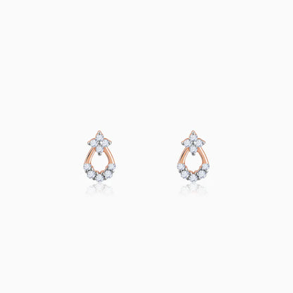 Rose Gold Blissful Dreams Diamond Earrings