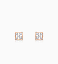 Rose Gold Blissful Moments Diamond Earrings