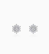 Gold Daisy Delight Diamond Studs