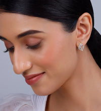 Gold Golden Dusk Diamond Earrings