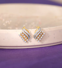 Gold Golden Dusk Diamond Earrings