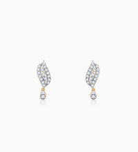 Gold Opulent Halo Diamond Earrings